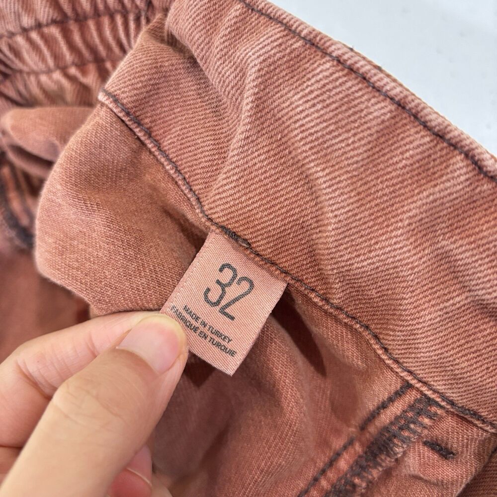 Urban Outfitters BDG Brown Baggy Wide Leg Cargo Pants 32 Gorpcore Grunge Y2K - Picture 4 of 11